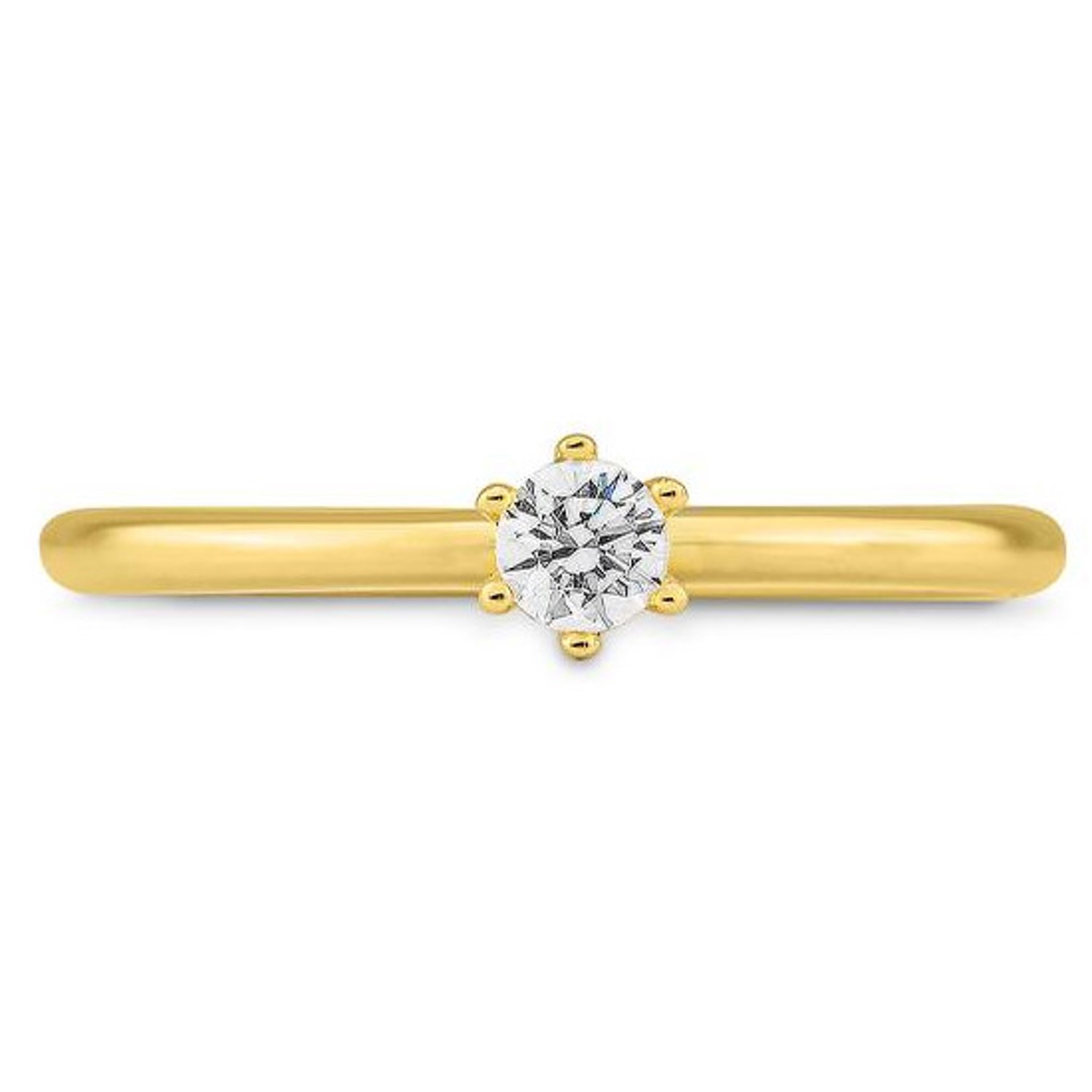 Verlobungsring, Gelbgold, 585, Brillant, Brillantring, Verlobung, Neöttinge, Goldwerkstatt, Schmuck und Trauringe, Neuötting, Altötting, Verlobungsringe, Solitärring
