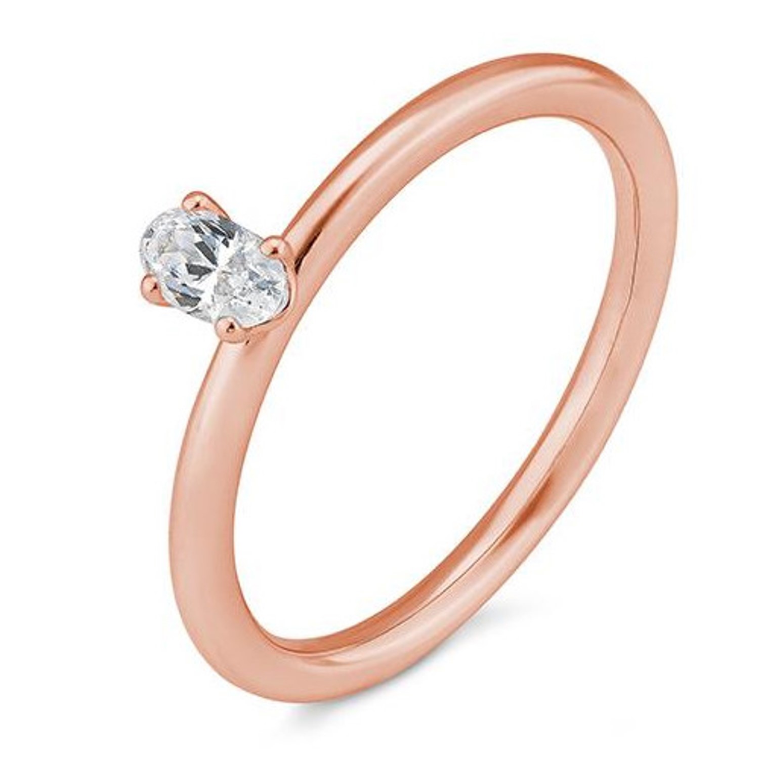 Verlobungsring, Rotgold, 585, Diamant, Heiratsantrag, Solitärring, Goldwerkstatt, Schmuck und Trauringe, Neuötting, Altötting, Mürhldorf am Inn, Heiraten, Verloben