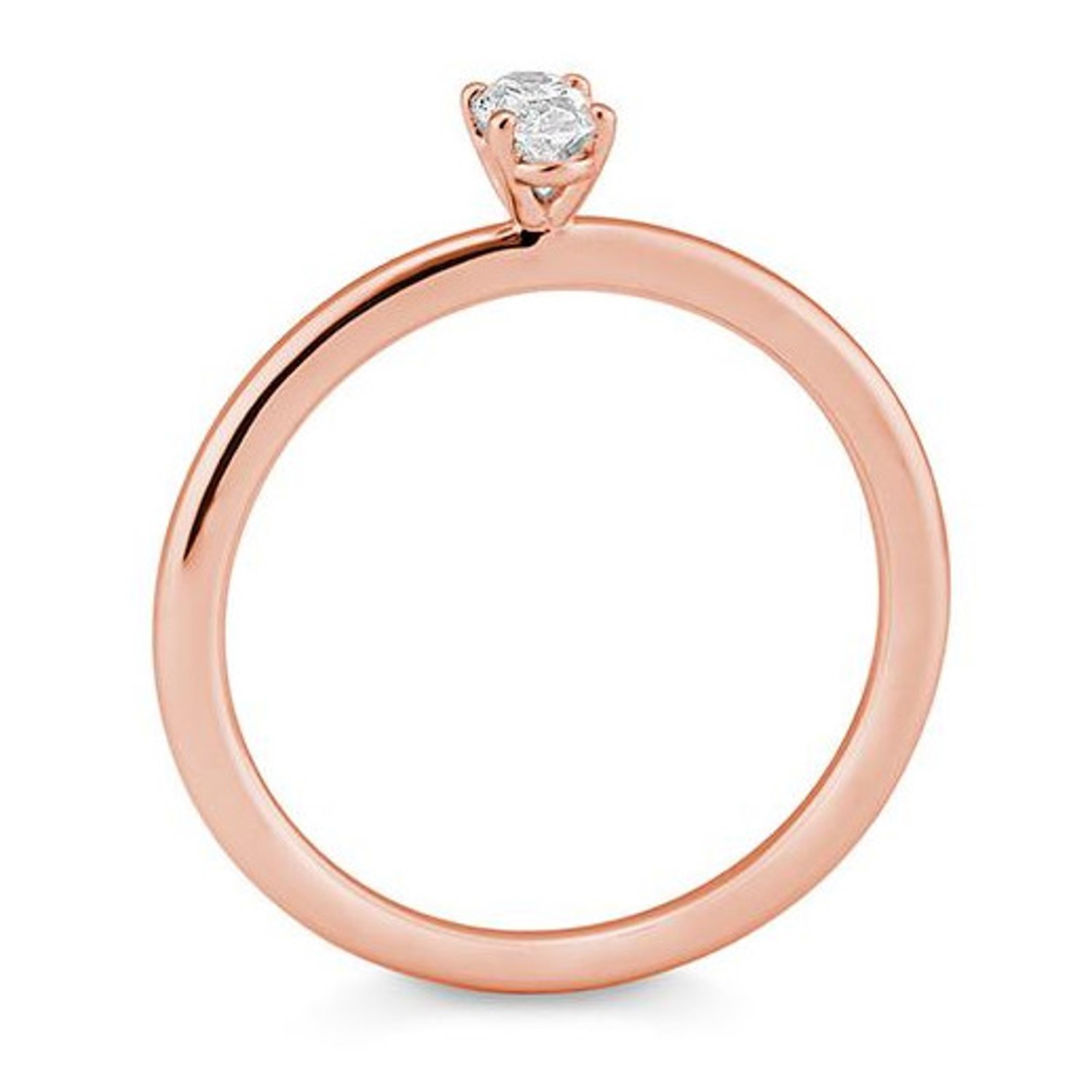 Verlobungsring, Rotgold, 585, Diamant, Heiratsantrag, Solitärring, Goldwerkstatt, Schmuck und Trauringe, Neuötting, Altötting, Mürhldorf am Inn, Heiraten, Verloben