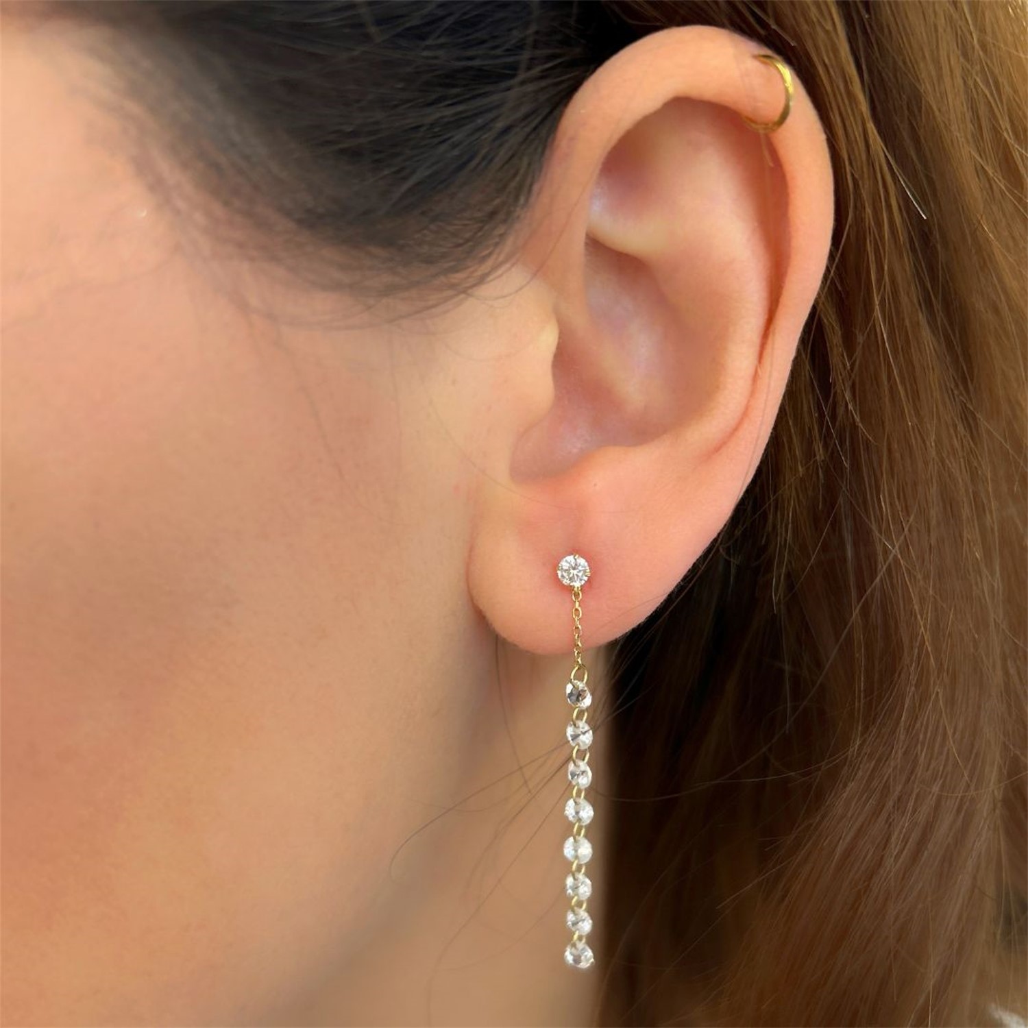 Topas, Ohrhänger, Ohrringe, Gelbgold, Goldschmuck, Goldwerkstatt, Schmuck und Trauringe, Schmuck