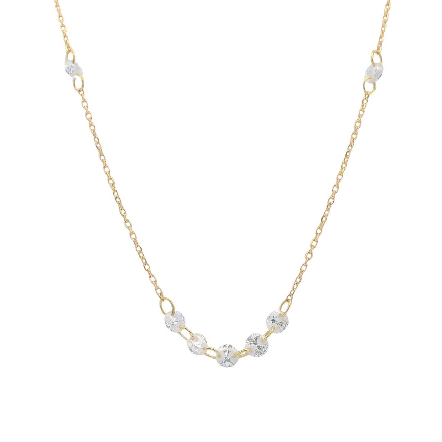 Collier, Halskette, Schmuck, Kette, Gelbgold, Goldwerkstatt, Topas, Edelstein, Lieblingsmensch, Neuötting, Altötting, Schmuck und Trauringe