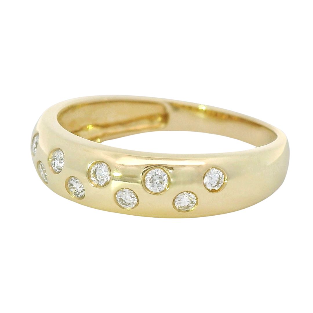 Ring, Gelbgold, Goldschmuck, Brillanten, Brillantschmuck, Goldwerkstatt, Schmuck & trauringe, Neuötting, Altötting,
