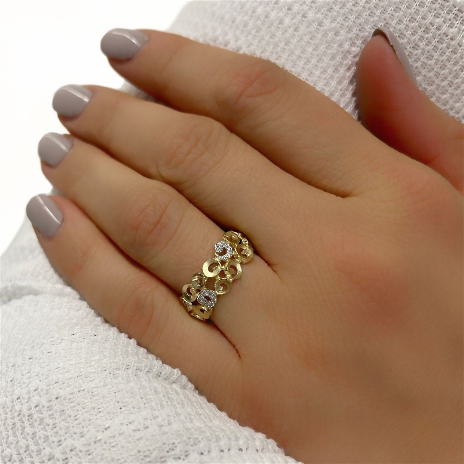 Ring, Gelbgold, Goldschmuck, Legierung 585, Brillanten, Brillantschmuck, Goldwerkstatt, Neuötting, Altötting